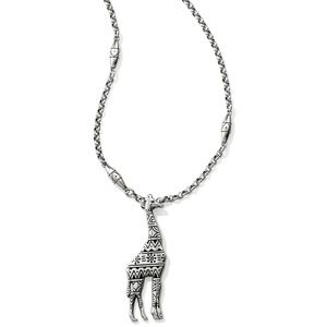 Brighton African stories giraffe necklace